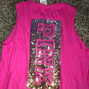 Pink tank top